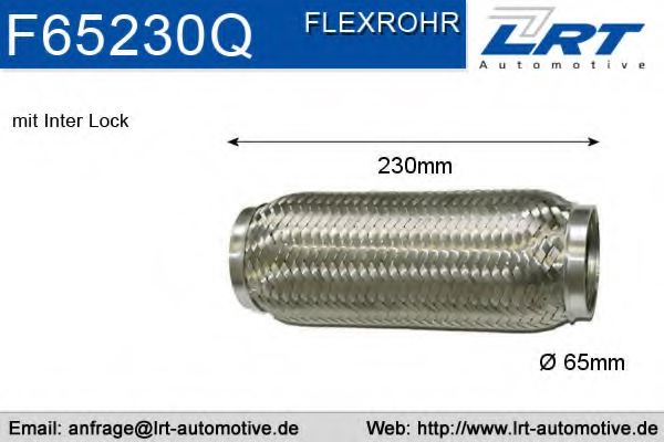 LRT F65230Q Flex Hose, exhaust system